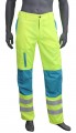 Fluo Gele en Enamel Blauwe Ambulancierbroek 2