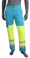 Fluo Gele en Enamel Blauwe Ambulancierbroek