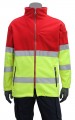 Rood Fluo Gele Polar Fleece Vest