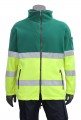 Groen Fluo Gele Polar Fleece Vest