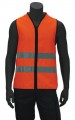 Fluo Oranje Verkeersgilet in Geweven Stof