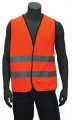 Fluo Oranje Verkeersgilet met velcrosluiting